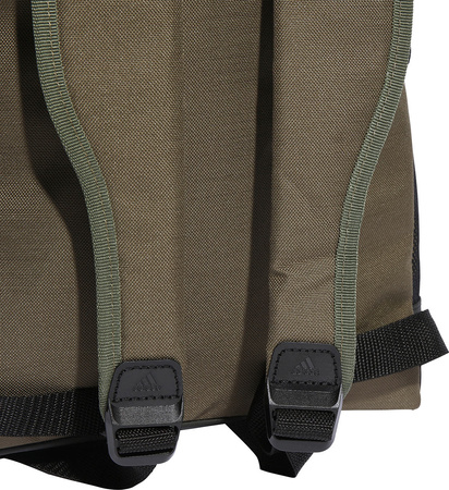 Plecak sportowy szkolny miejski adidas Essentials Linear zielony HR5344