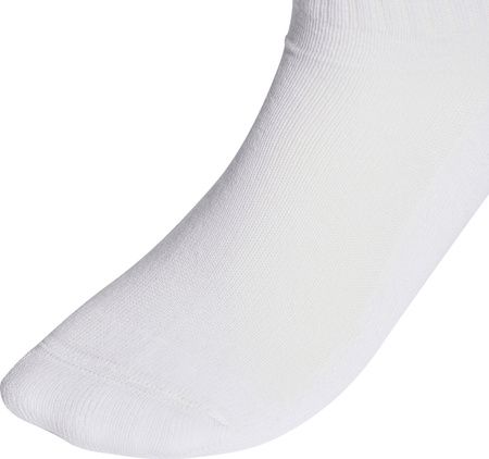Skarpety adidas Linear Crew Cushioned Socks 3 Pairs białe KD1716