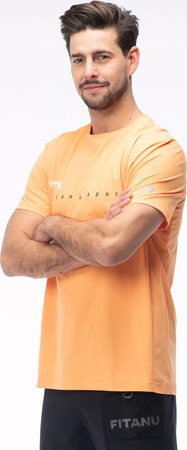 Męska koszulka treningowa z krótkim rękawem Fitanu Flavion rozmiar XL