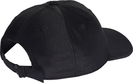 Czapka z daszkiem damska adidas Satin Baseball Cap czarna OSFW HA5550