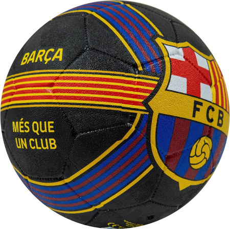 Piłka nożna FC Barcelona Streetball Blaugrana Senyera czarno-żółta 4006887