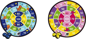 Tarcza do gry w darta dla dzieci 6 piłek Sunflex Youngster Velcro 45010