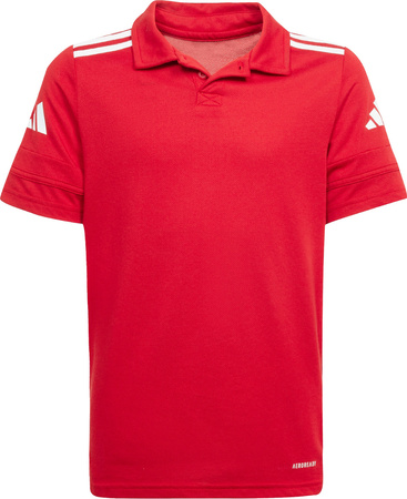 Koszulka dla dzieci adidas Squadra 25 Polo czerwona JY3411