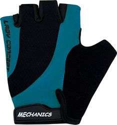 Rękawiczki rowerowe Mechanics Fasty niebieskie