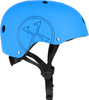 Dziecięcy kask rowerowy na rolki hulajnogę regulowany Nils Extreme MTW001-1 niebieski r L (58-61cm)