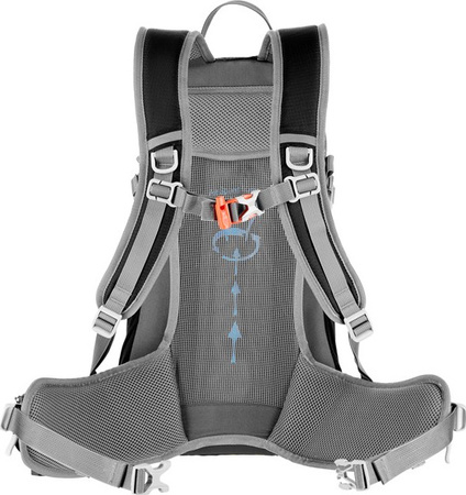 Plecak turystyczny trekkingowy górski czarny caver 18l Nils camp NC1950