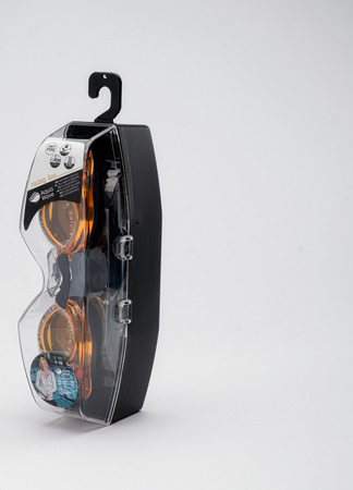 Okularki pływackie Aquawave Wesde czarno-żółte