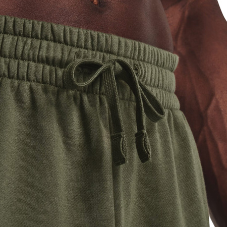Spodnie męskie Under Armour Rival Fleece Joggers oliwkowe 1379774 390