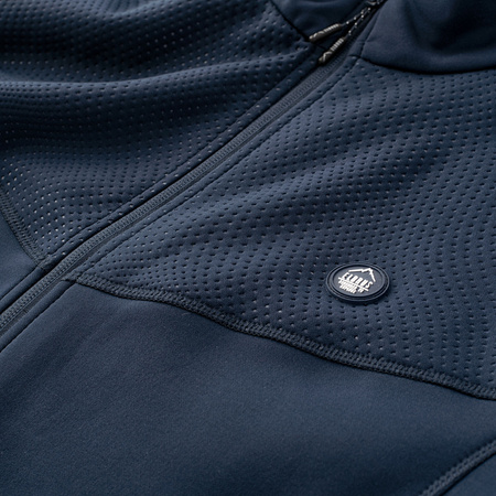 Męska bluza rozpinana ze stójką Elbrus Lupot granatowa rozmiar S