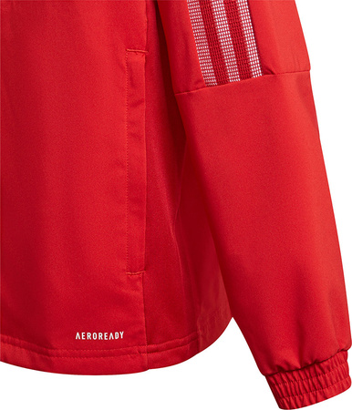Kurtka dla dzieci adidas Tiro 21 Windbreaker czerwona GP4976