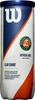 Piłki do tenisa ziemnego Wilson Roland Garros Clay Court 3 szt. WRT125000