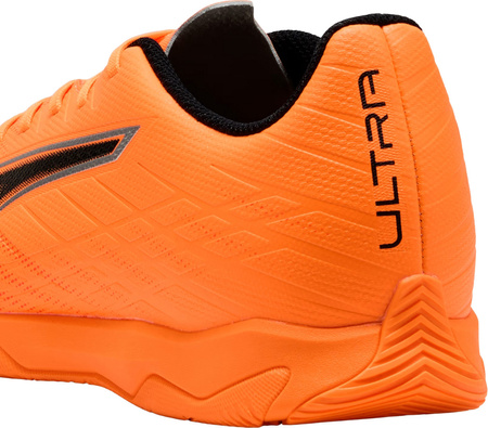 Buty piłkarskie Puma Ultra 6 Play IT Heat Fire pomarańczowe 108537 03