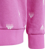 Bluza dla dzieci adidas Bluv Swt różowa IC5573