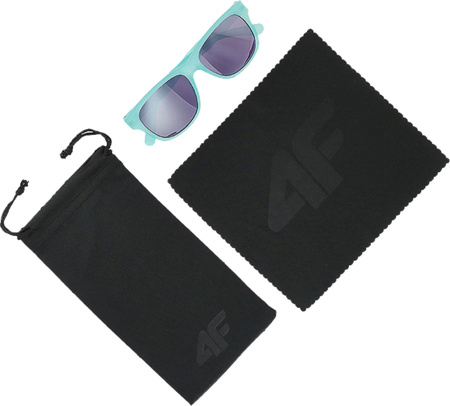 Okulary przeciwsłoneczne dla dzieci 4F U066 błękit turkusowy 4FJWSS25ASUNU066 48S