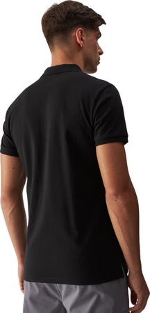 Koszulka polo męska 4F M316 czarna 4FWMM00TPTSM316 20S