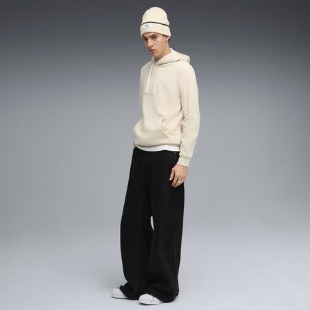 Bluza męska Puma ESS Small No.1 Logo Hoodie FL kremowa 682575 87