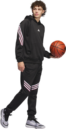 Bluza męska adidas Basketball Crazy Warm Hoody czarna JN2491