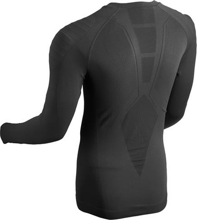 Bielizna termoaktywna męska zestaw bluza spodnie Ragnar Nils btz0060 czarna rozmiar L/XL