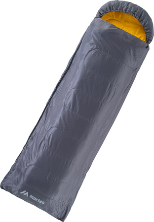Śpiwór turystyczny kempingowy Martes Ourens II wymiary 220 x 75 cm