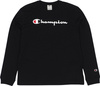 Koszulka męska Champion Crewneck Long Sleeve czarna 220257 KK001