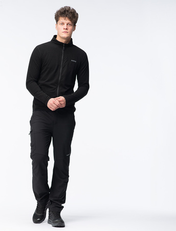 Męski polar bluza polarowa Hi-Tec Damis II Full Zip Sp rozmiar XXXL