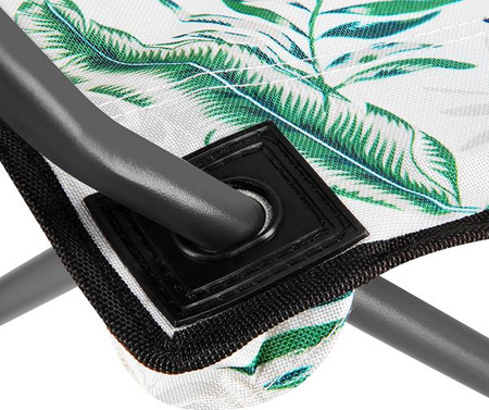 Krzesło fotel turystyczne składane Nils camp NC1625 flaming 80x80x47cm