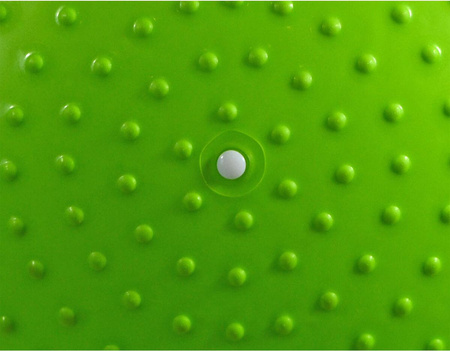 Piłka fitness gimnastyczna z masażerem half fit 65cm Eb fit