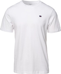 Męska koszulka z krótkim rękawem Hi-tec Playo biała rozmiar XXL