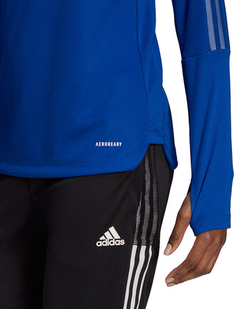 Bluza damska adidas Tiro 21 Training Top niebieska GM7316
