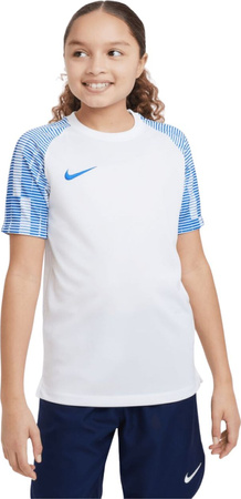 Koszulka dla dzieci Nike Df Academy Jsy SS biała DH8369 102
