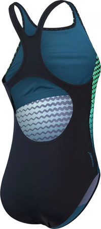 Damski strój kąpielowy kostium basenowy pływacki Speedo Digi plmt mdlt af rozmiar XXL