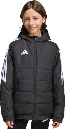 Kurtka dla dzieci adidas Tiro 26 Winter czarna KA5319