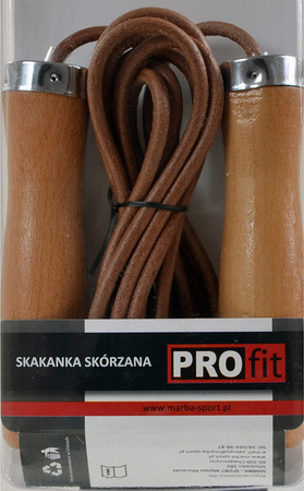 Skakanka skórzana Profit Drop DK 1019
