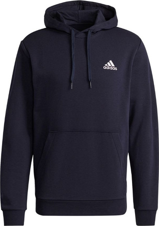 Bluza męska adidas Essentials Fleece Hoodie granatowa H12216