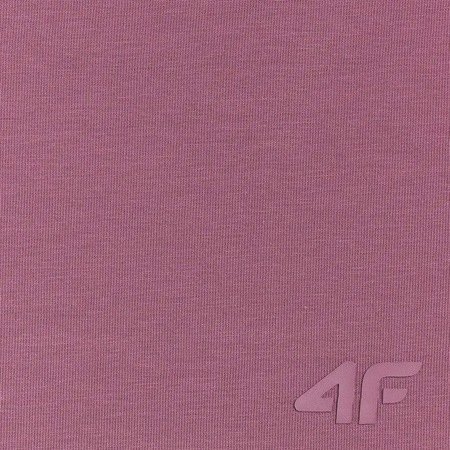 Koszulka damska 4F F2439 burgund 4FWAW25TTSHF2439 60S