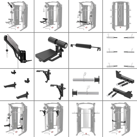 CYKLOP 10 ATLAS DO ĆWICZEŃ Z SUWNICĄ SMITHA SEMI COMMERCIAL HMS