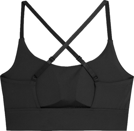 Stanik sportowy 4F F079 czarny 4FAW23USBAF079 20S