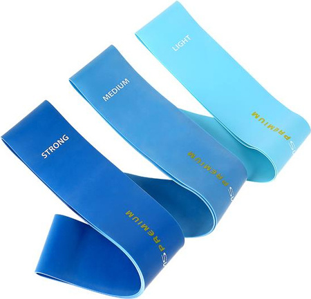 Zestaw gum do ćwiczeń Hms Premium GU04 Mix set pro II