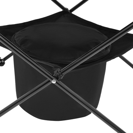 Zestaw turystyczny stolik + krzesła składany Nils Camp NC3304 czarny