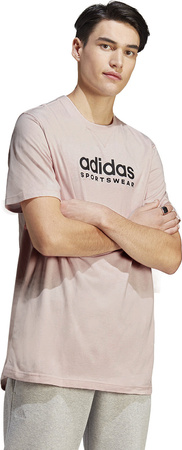 Koszulka męska adidas All SZN Graphic Tee pudrowy róż IC9810
