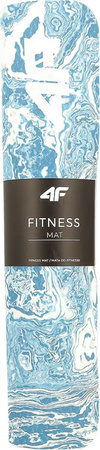 Mata do ćwiczeń 4F niebieska 4FWSS25AMATU031 33A