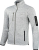 Bluza rozpinana ze stójką męska Bjorn Pilatus szara HE93465
