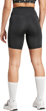Spodenki damskie adidas Optime Essentials Stash Pocket 7-Inch czarne IT2281