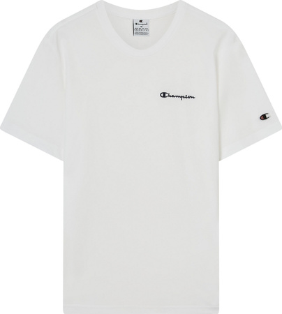 Koszulka męska Champion SS Tee biała 221798 WW001