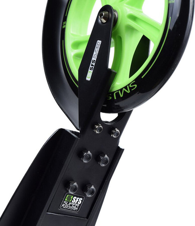 Hulajnoga Smj czarno-zielona NL-700-230/205