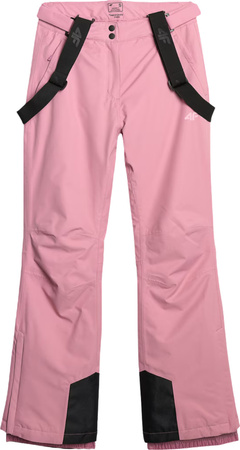 Spodnie narciarskie damskie 4F FNK F1157 różowe 4FWAW25TFTRF1157 54S