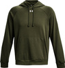 Bluza męska Under Armour Rival Fleece Hoodie oliwkowa 1379757 390