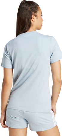 Koszulka damska adidas Loungewear Essentials Logo Tee jasnoniebieska IR5408