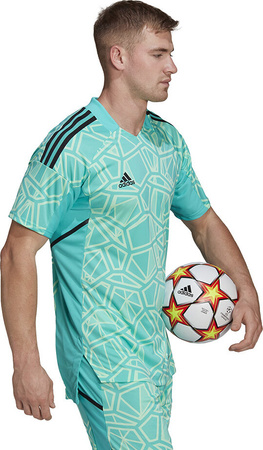 Koszulka męska Condivo 22 Goalkeeper Jersey Short Sleeve zielona HB1618