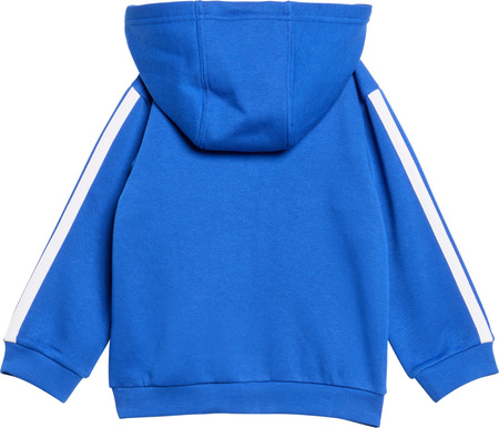 Dres dla dzieci adidas Essentials Tiberio 3 Stripes Fleece niebieski KC6004